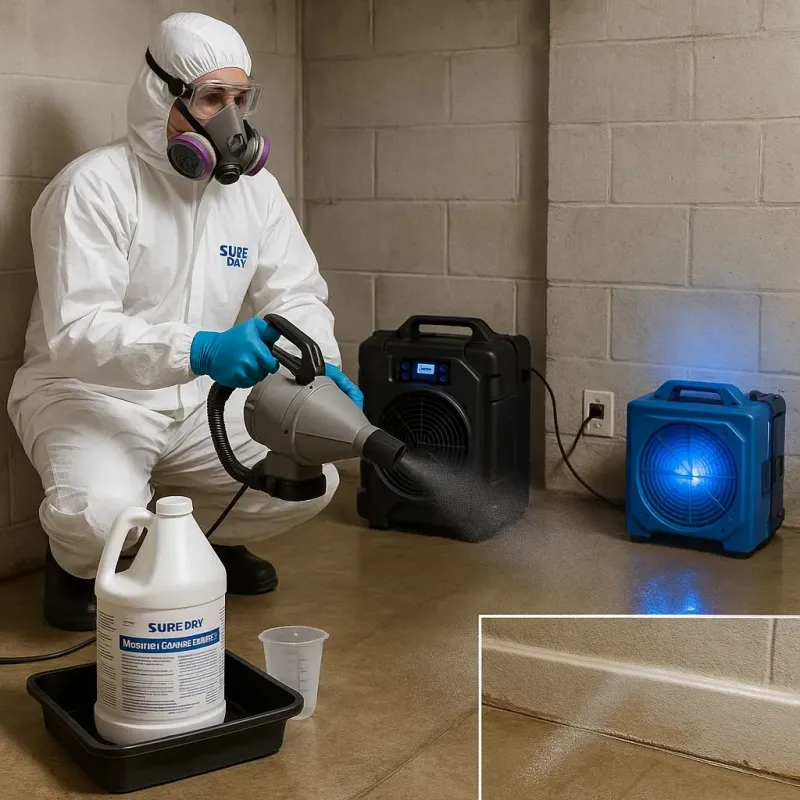 Sanitization and Odor Removal process in Dillsboro, IN